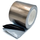 CINTA BUTILO PET/ALU 0,6 mm ESPESOR [COLOR PLOMO] - Desbobinado por abajo