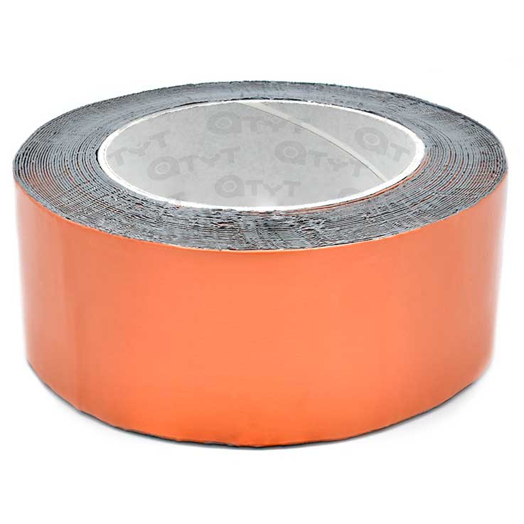 CINTA BUTILO PET/ALU 0,6 mm ESPESOR [COLOR TERRACOTA] - Tumbada