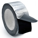 CINTA BUTILO PET/ALU 0,8 mm ESPESOR [COLOR ALUMINIO] - Desbobinado por arriba