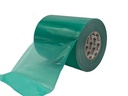 CINTA PE PROTECTIVA VERDE MOQUETAS (90 µm) (21) - Desbobinado por arriba