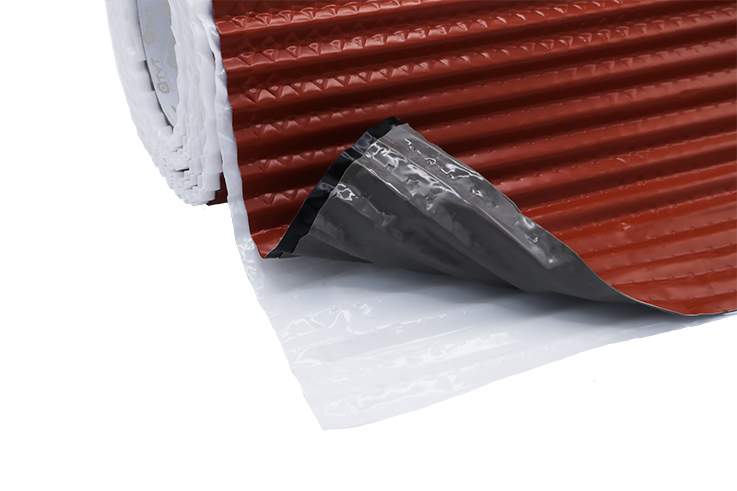 CINTA BUTILO ALUMINIO 2D NO CONFORMABLE (1,1 mm) [RAL 8004] (138) - DETALLE