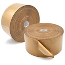 Reinforced gummed paper tape
