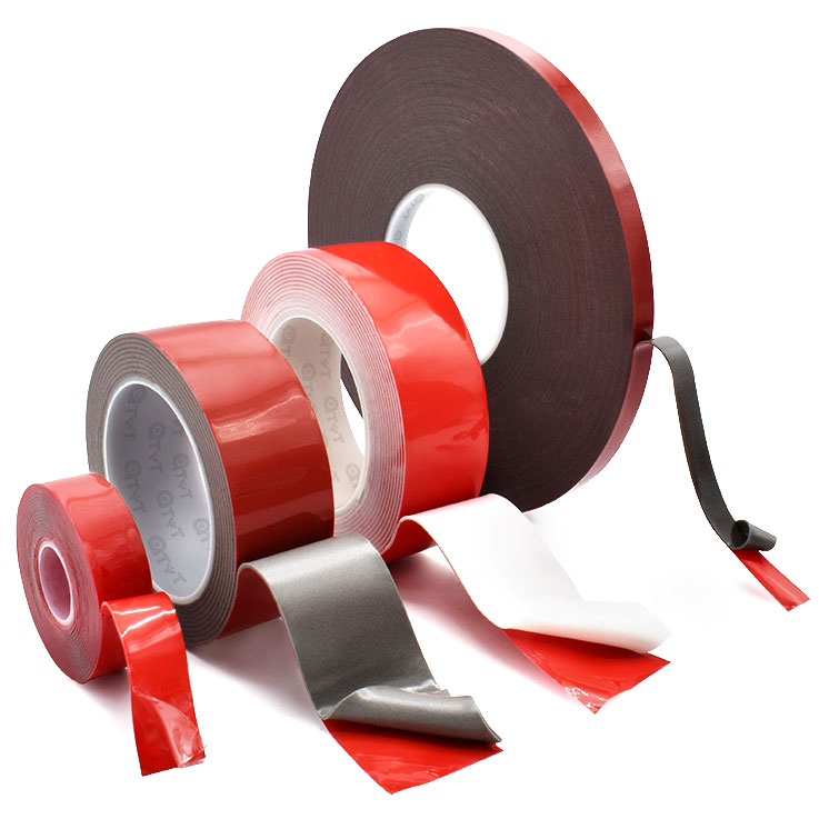 Cinta adhesiva doble cara espuma acrílica VHB 1 mm