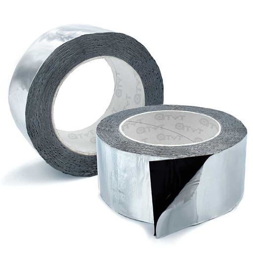 BANDE BUTYLE ALU/PET (0,8 mm ÉPAISSEUR) [COULEUR ALUMINIUM] (103)