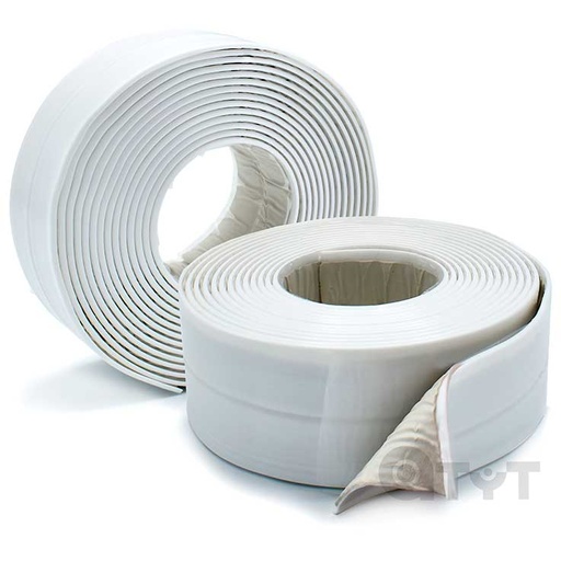 Cinta de sellado blanco Bath Trim 