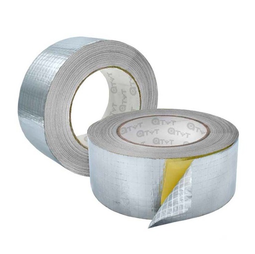 Cinta adhesiva de aluminio reforzado